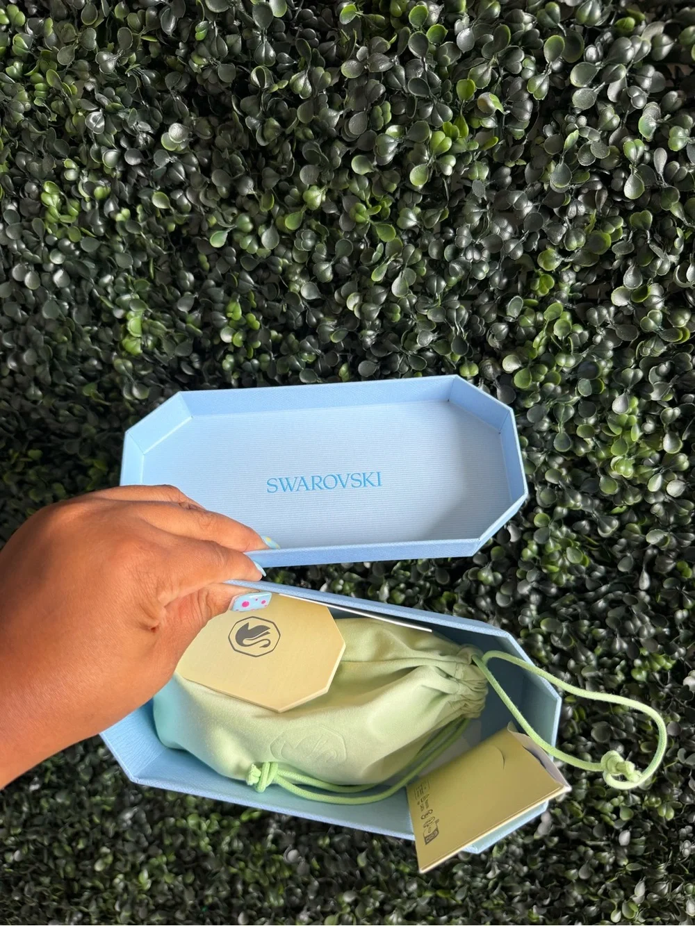 Swarovski light blue